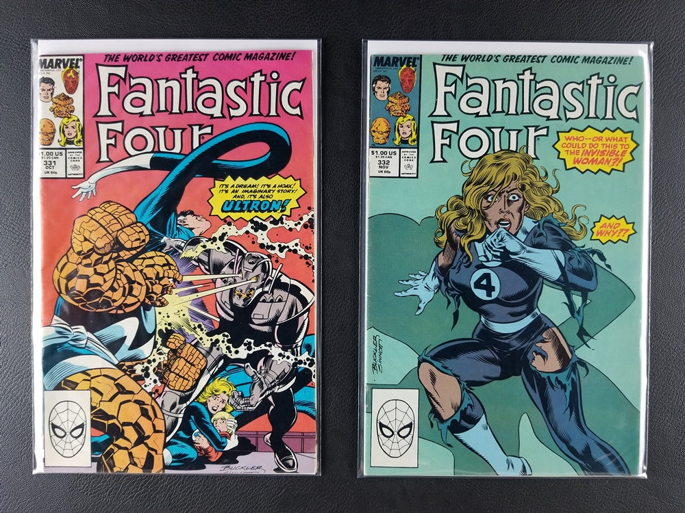Fantastic Four [1st Series] #331-333 Set (Marvel, 1989)