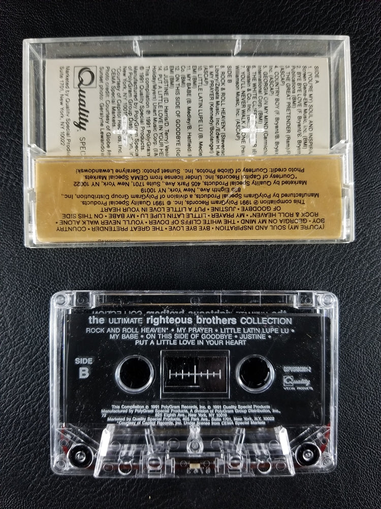 The Righteous Brothers - The Ultimate... (1991, 2xCassette)