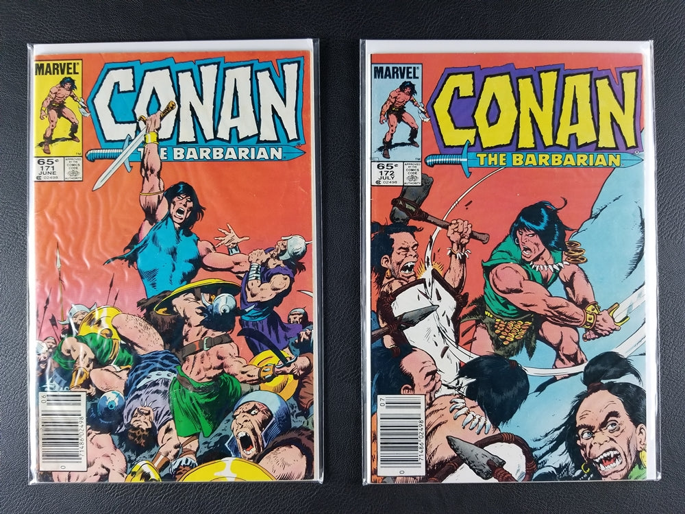 Conan the Barbarian #171-173 Set (Marvel, 1985)