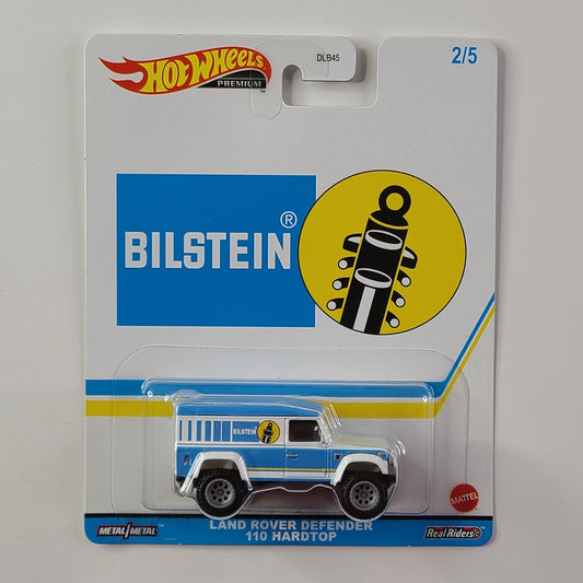 Hot Wheels Premium - Land Rover Defender 110 Hardtop (White)