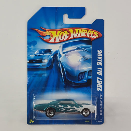 Hot Wheels - 1967 Pontiac GTO (Metalflake Teal)