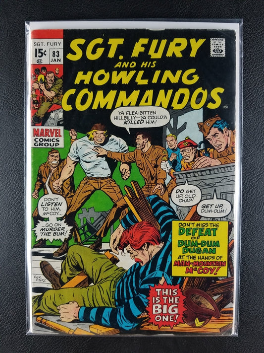 Sgt. Fury #83 (Marvel, January 1971)