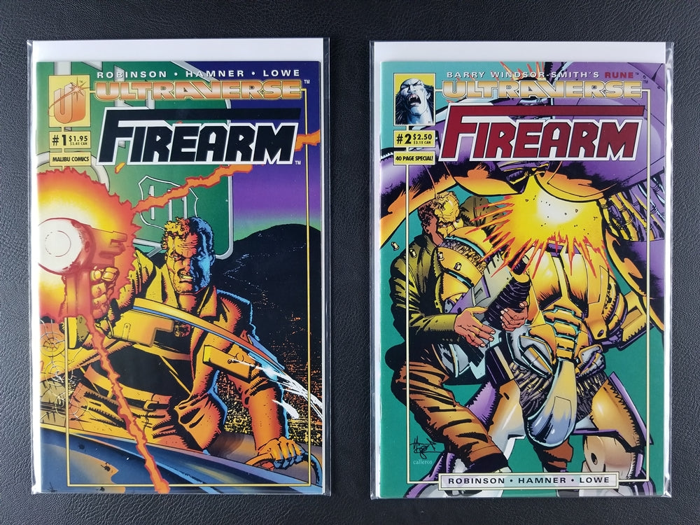 Firearm #1AU, 2, 3, 4, 5, 6 Set (Malibu, 1993-94)