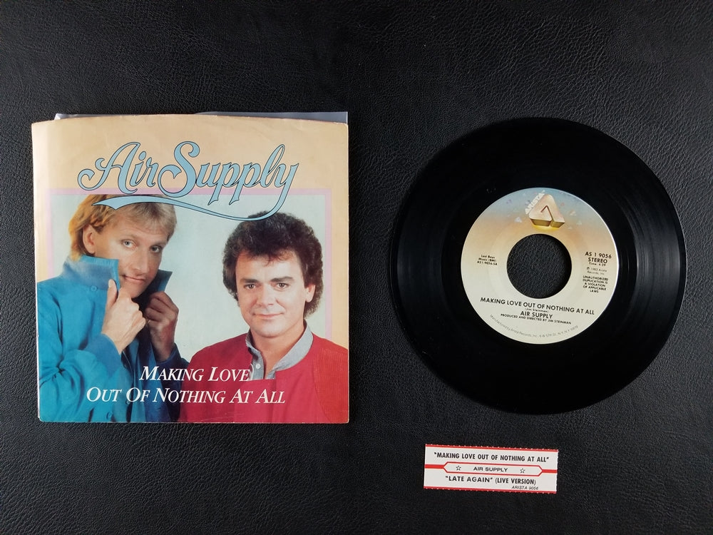 Air Supply - Making Love Out of Nothing at All (1983, 7'' Single)