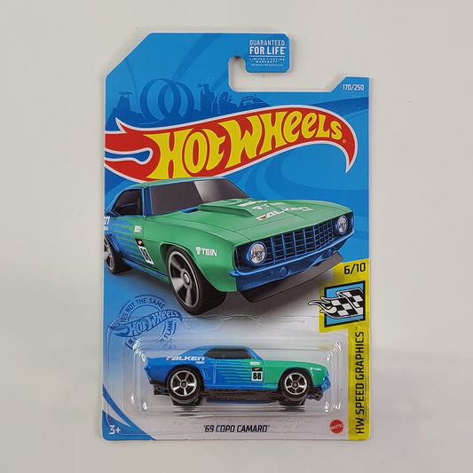 Hot Wheels - '69 COPO Camaro (Light Blue)