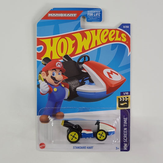 Hot Wheels - Standard Kart (Red & White)