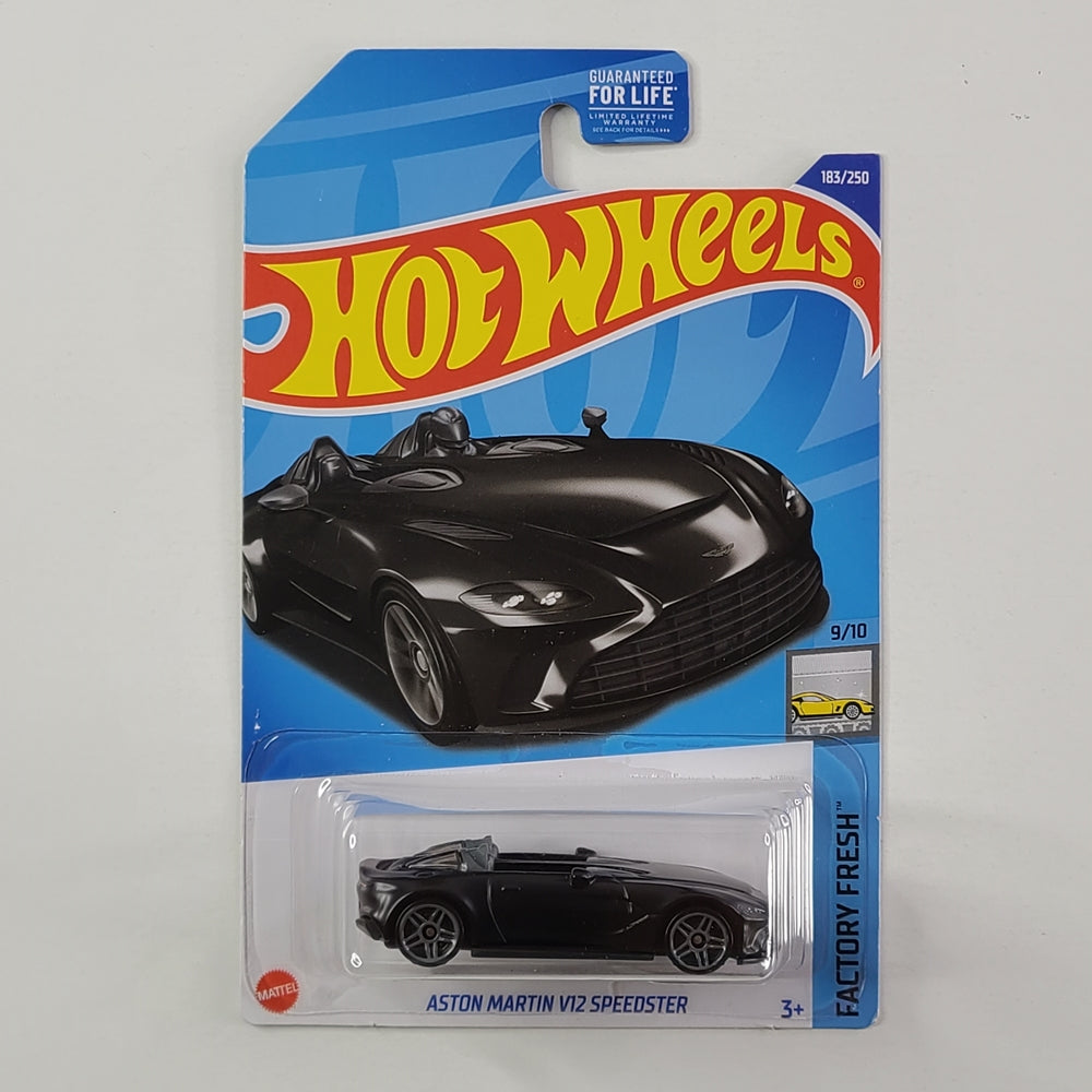 Hot Wheels - Aston Martin V12 Speedster (Matte Black)