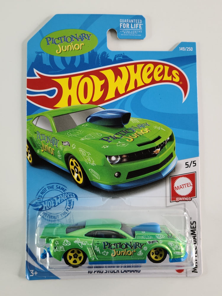 Hot Wheels - '10 Pro Stock Camaro (Pearl Green) [Kroger Exclusive]