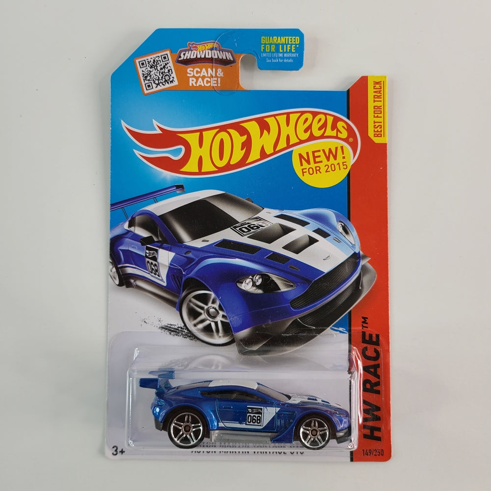 Hot Wheels - Aston Martin Vantage GT3 (Metalflake Blue)