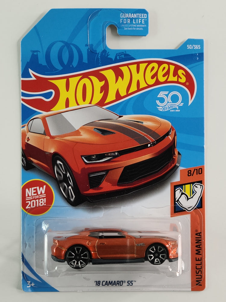 Hot Wheels - '18 Camaro SS (Orange)