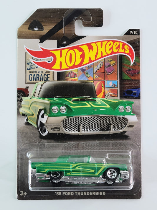 Hot Wheels - '58 Ford Thunderbird (Green) [Hot Wheels Garage Series (2016) - 9/10]