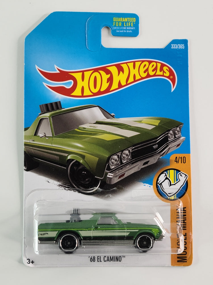 Hot Wheels - '68 El Camino (Metalflake Green)