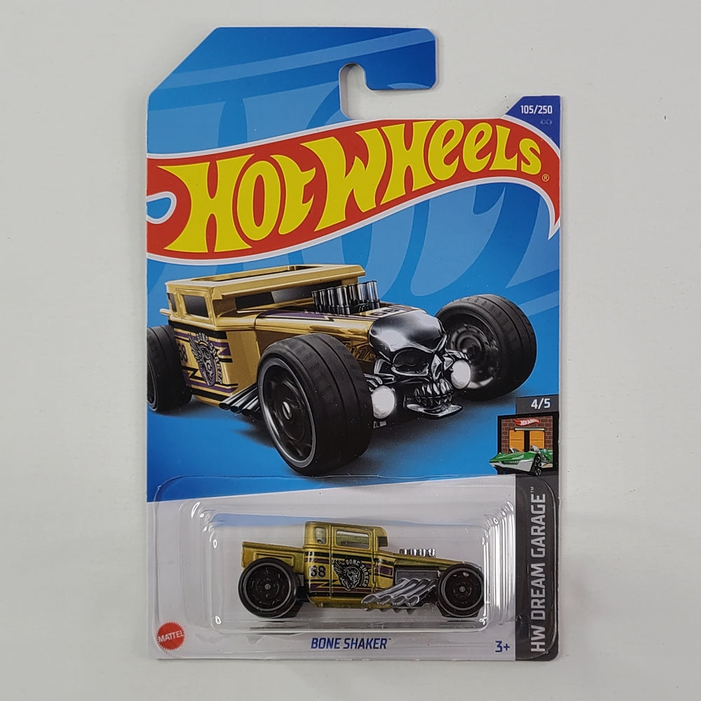 Hot Wheels - Bone Shaker (Matte Gold)