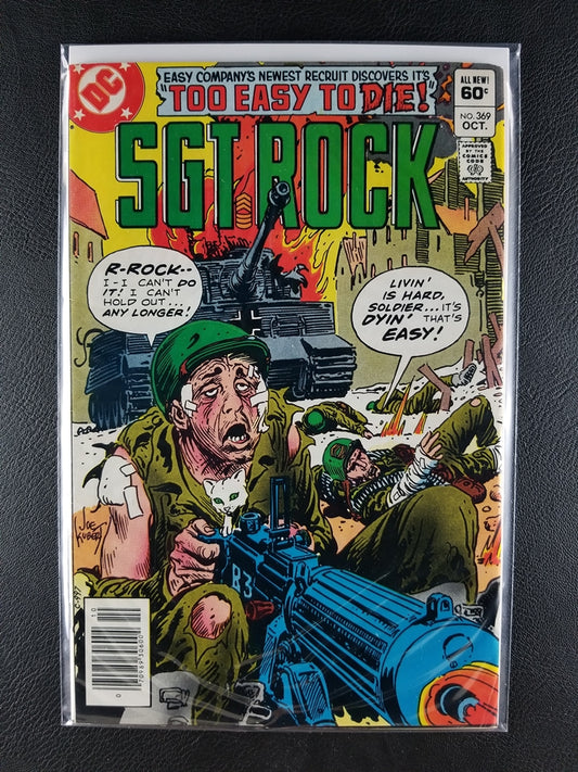 Sgt. Rock #369 (DC, October 1982)