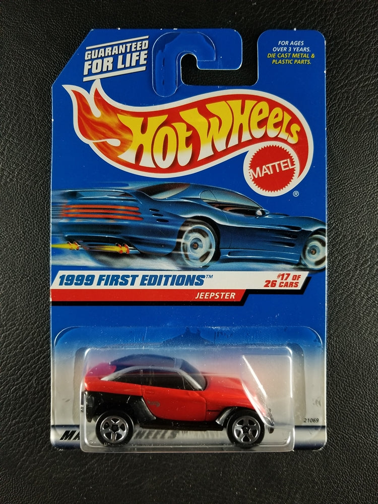 Hot Wheels - Jeepster (Red) [17/26 - HW 1999 First Editions]