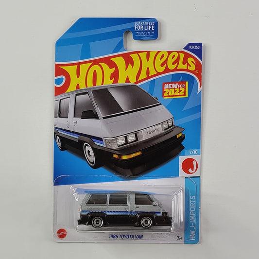 Hot Wheels - 1986 Toyota Van (Metalflake Gray)