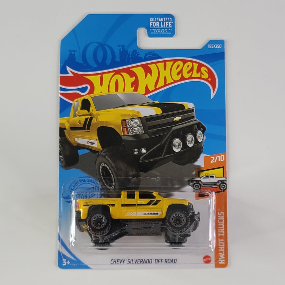 Hot Wheels - Chevy Silverado Off Road (Yellow)