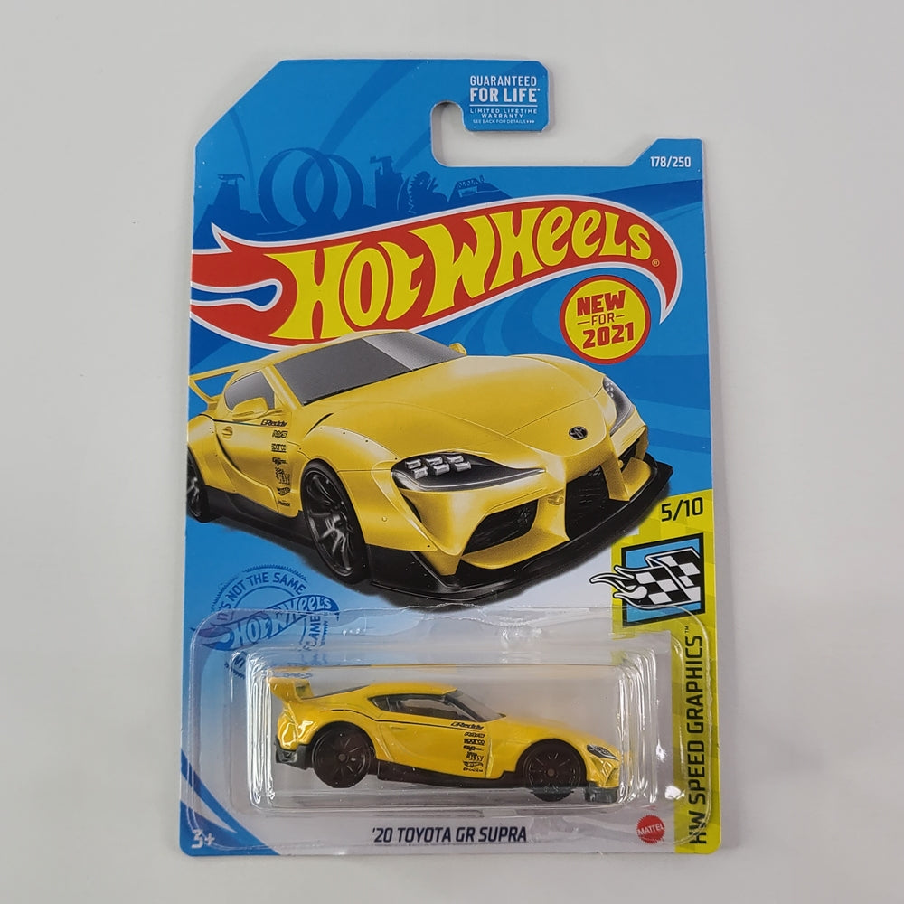 Hot Wheels - '20 Toyota GR Supra (Nitro Yellow)