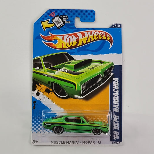 Hot Wheels - '68 Hemi Barracuda (Metallic Green)