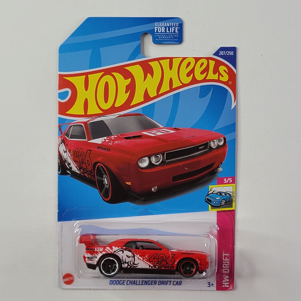 Hot Wheels - Dodge Challenger Drift Car (Red)