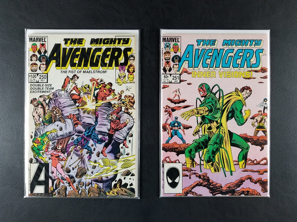 The Avengers [1st Series] #248-252 & 254-255 Sets (Marvel, 1984-85)