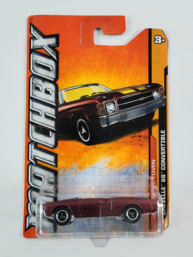 Matchbox - Chevelle SS Convertible (Metalflake Brown) [2012 1-120 Series: MBX Old Town - 7/10]