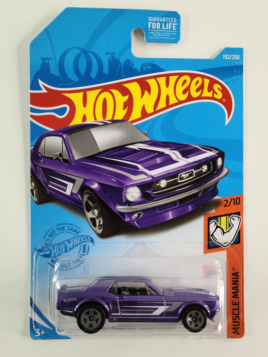 Hot Wheels - '67 Ford Mustang Coupe (Metalflake Purple)