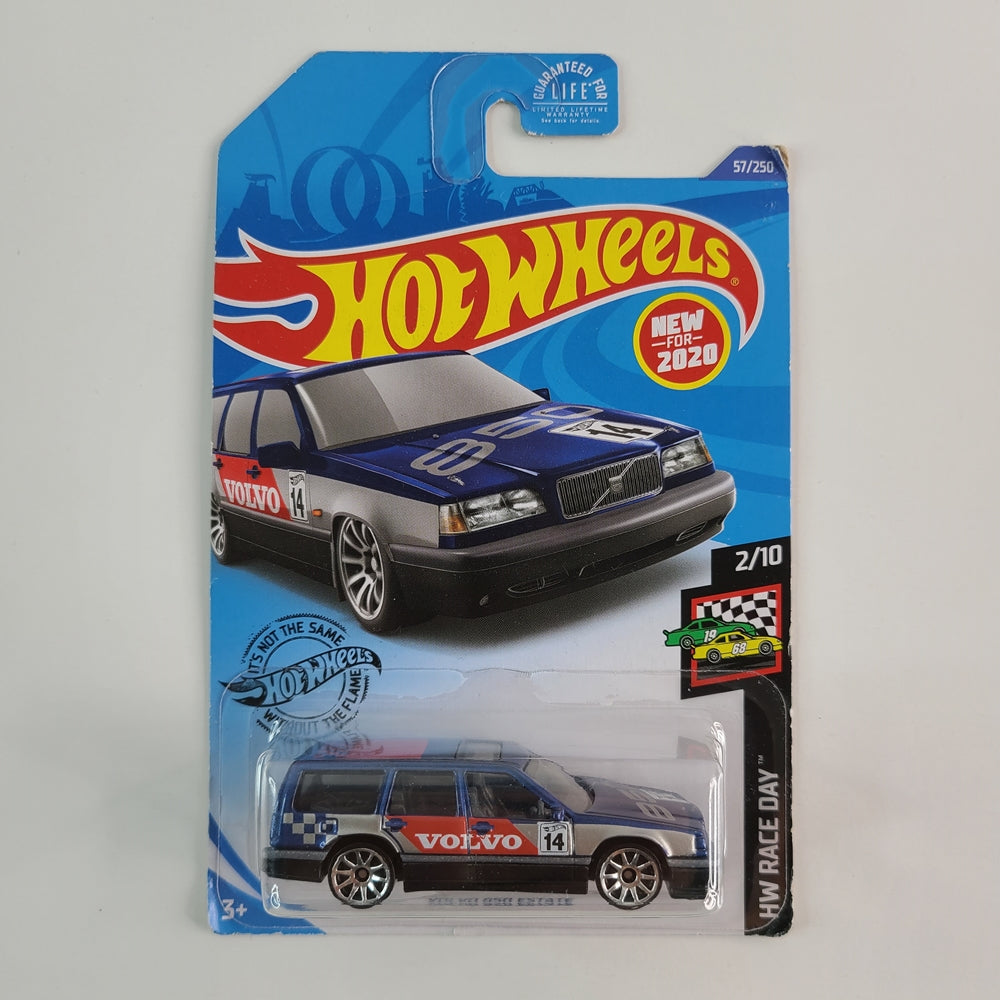 Hot Wheels - Volvo 850 Estate (Metalflake Dark Blue)