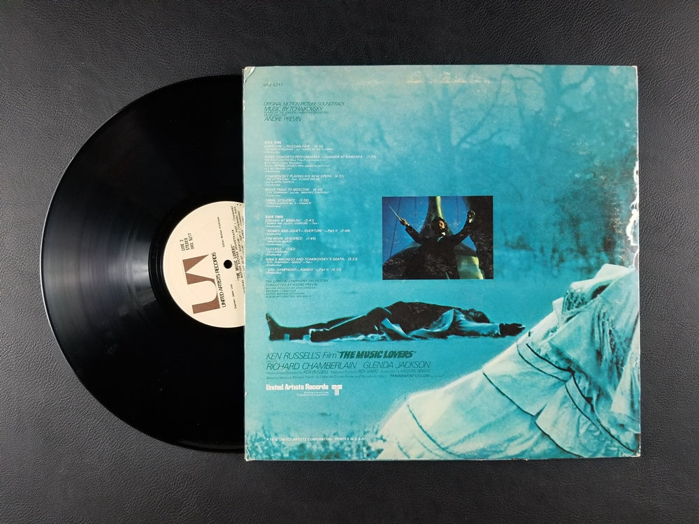 Tchaikovsky, André Previn, The London Symphony Orchestra - The Music Lovers [Original Motion Picture Soundtrack] (1970, LP)