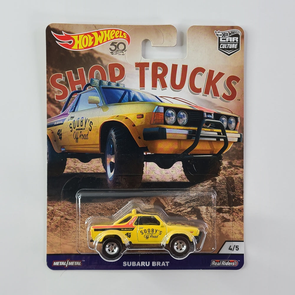 Hot Wheels Premium - Subaru Brat (Yellow)