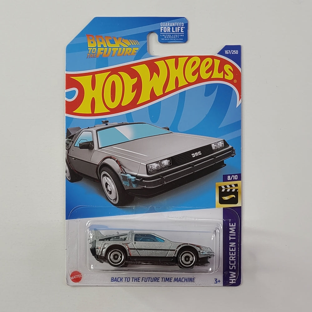 Hot Wheels - Back to the Future Time Machine (Metalflake Silver)