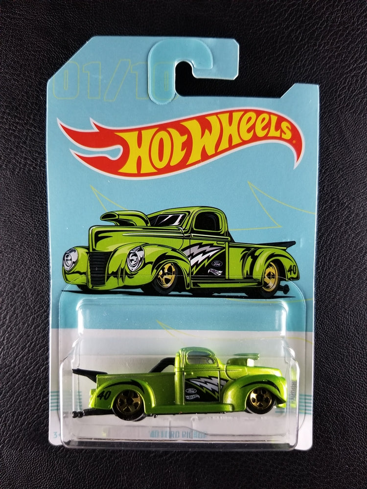 Hot Wheels - '40 Ford Pickup (Light Green) [1/10 - 2019 HW American Pickup]