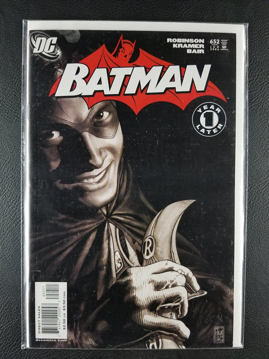 Batman #652A (DC, June 2006)