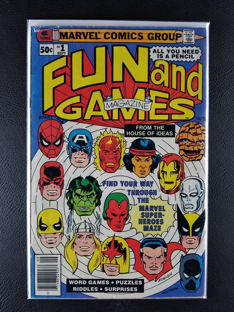 Marvel Fun and Games #1 (Marvel, September 1979)