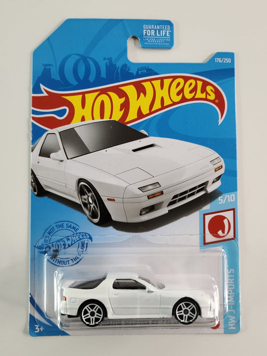 Hot Wheels - '89 Mazda Savanna RX-7 FC3S (White) [HW J-Imports Mini Collection (2021) - 5/10]