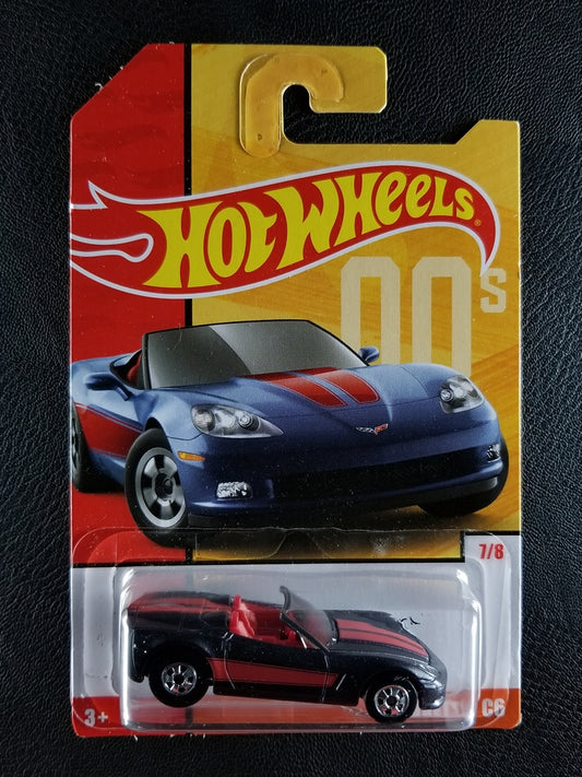 Hot Wheels - Corvette C6 (Black) [7/8 - 2019 HW Throwback (Series 2)]