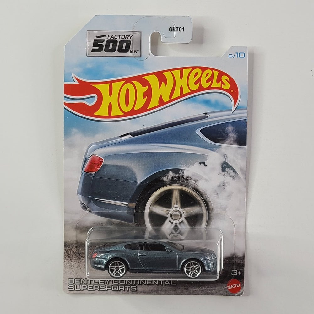 Hot Wheels - Bentley Continental Sports (Metalflake Steel Blue) [Walmart Exclusive]