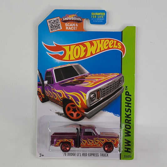 Hot Wheels - '78 Dodge Li'l Red Express Pickup (Light Pearl Magenta)