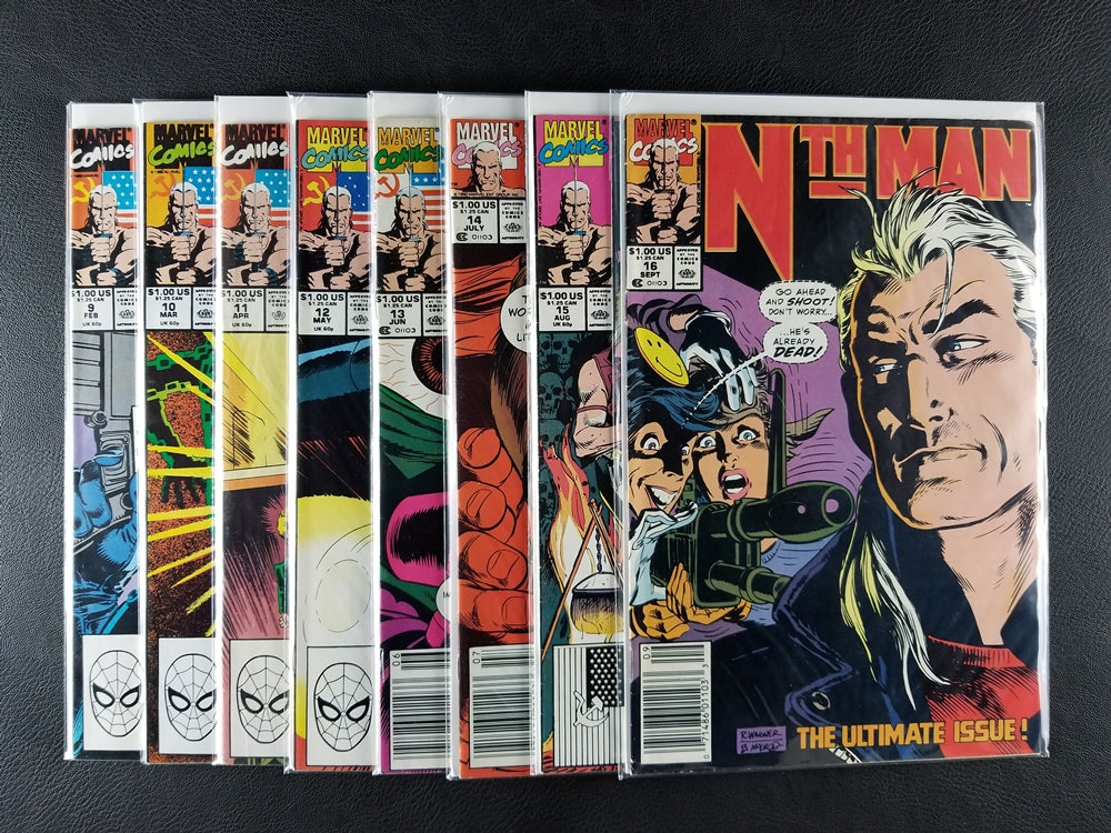 Nth Man: The Ultimate Ninja #1-16 Set (Marvel, 1989-90)