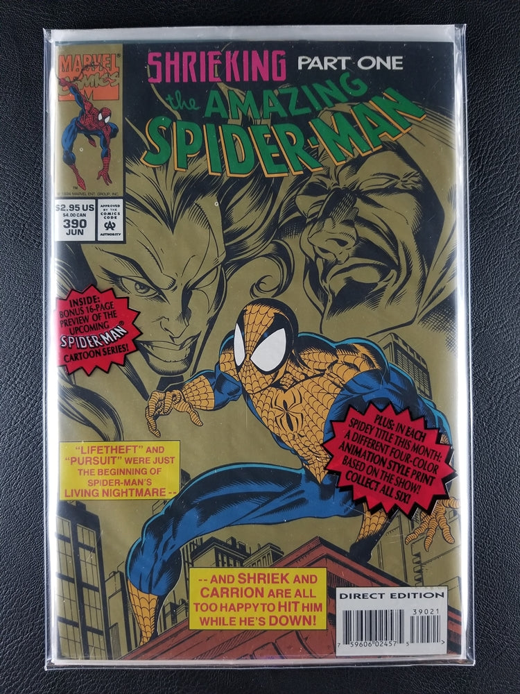 The Amazing Spider-Man [1st Series] #390P (Marvel, June 1994)