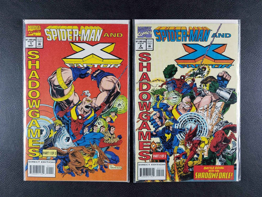 Spider-Man and X-Factor #1-3 Set (Marvel, 1994)