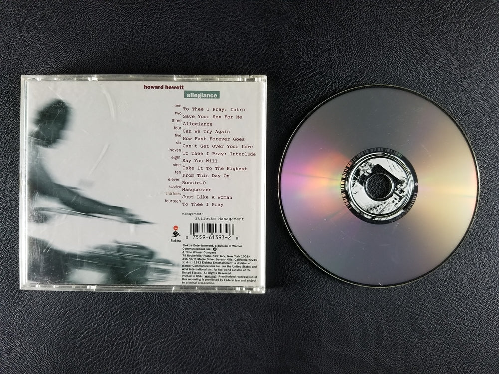 Howard Hewett - Allegiance (1992, CD)