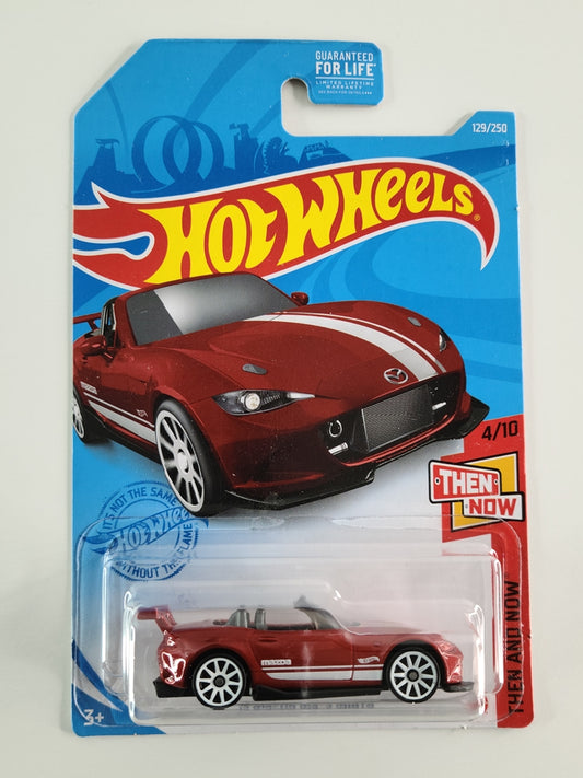 Hot Wheels - '15 Mazda MX-5 Miata (Red) [Then and Now Mini Collection (2021) - 4/10]