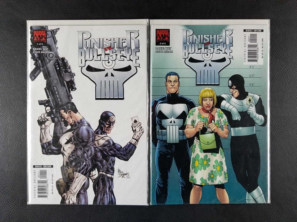 Punisher vs. Bullseye #1-5 Set (Marvel, 2005-06)