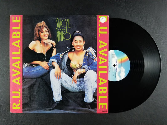 Stacye & Kimiko - R.U. Available (1990, 12'' Single)