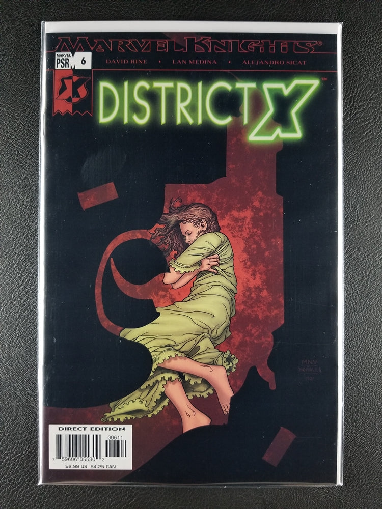 District X #6 (Marvel, December 2004)