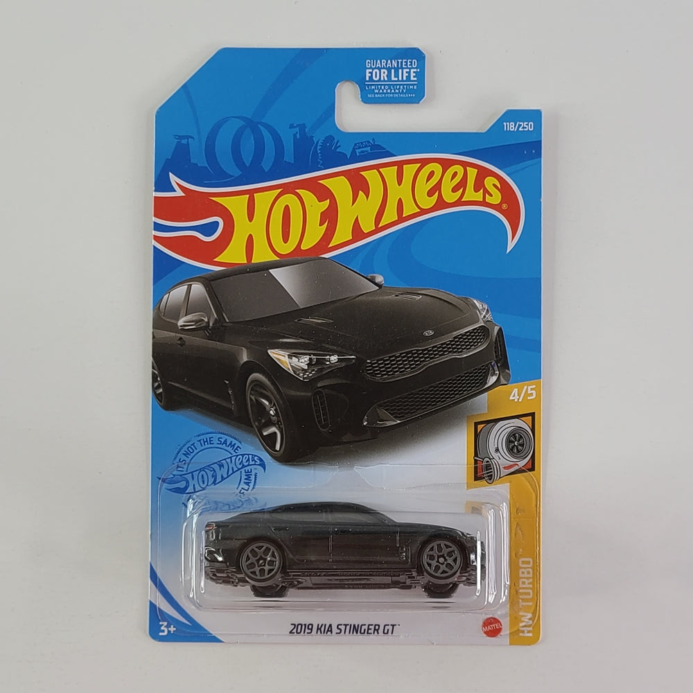 Hot Wheels - 2019 Kia Stinger GT (Metalflake Black)