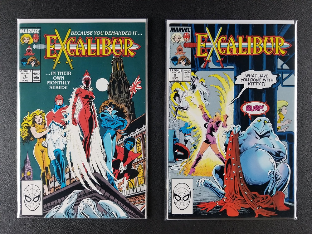 Excalibur [1st Series] #1-10 Set (Marvel, 1988-89)