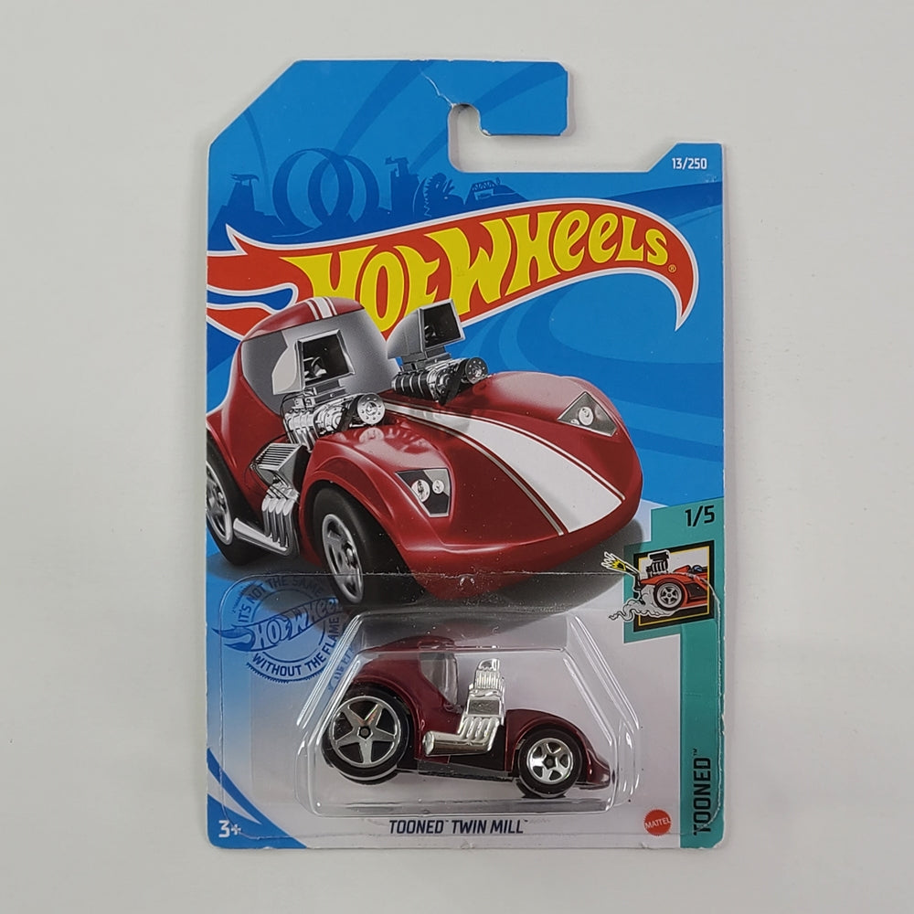 Hot Wheels - Tooned Twin Mill (Dark Red)