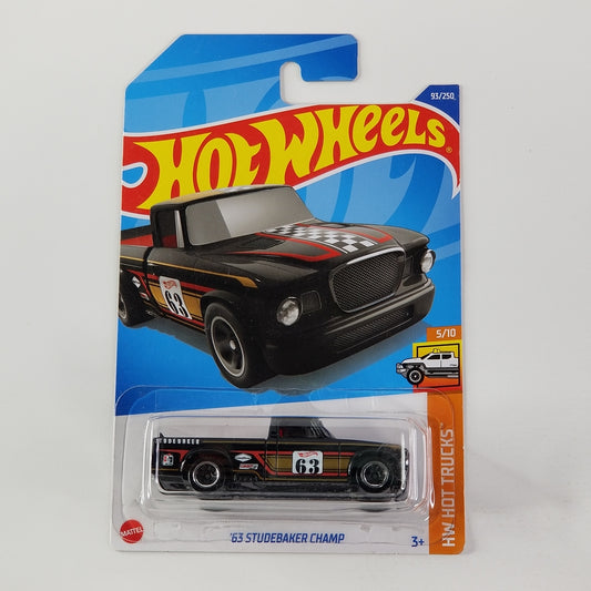 Hot Wheels - '63 Studebaker Champ (Glossy Black)